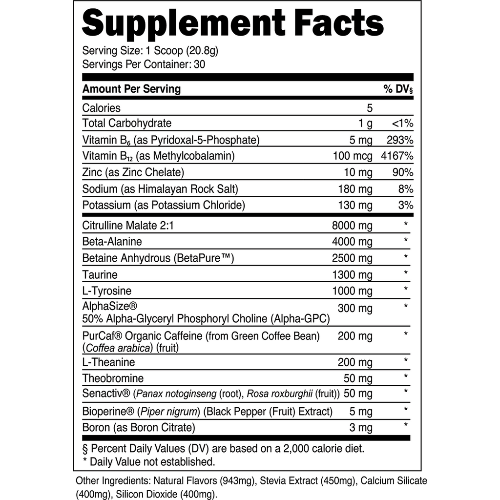 Bulk Pre-Workout