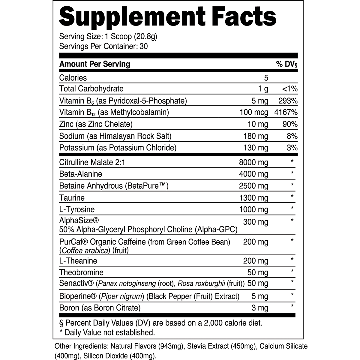 Bulk Pre-Workout