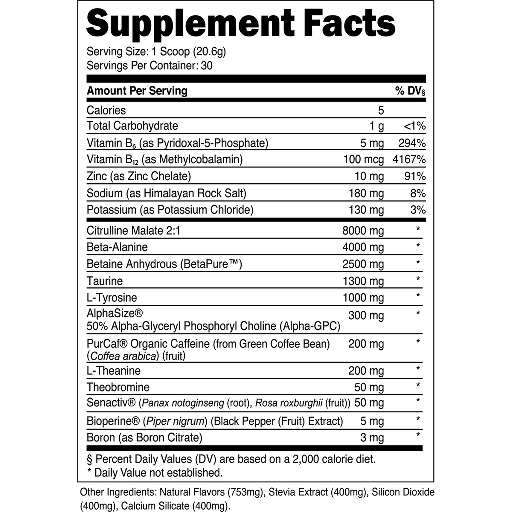 Bulk Pre-Workout