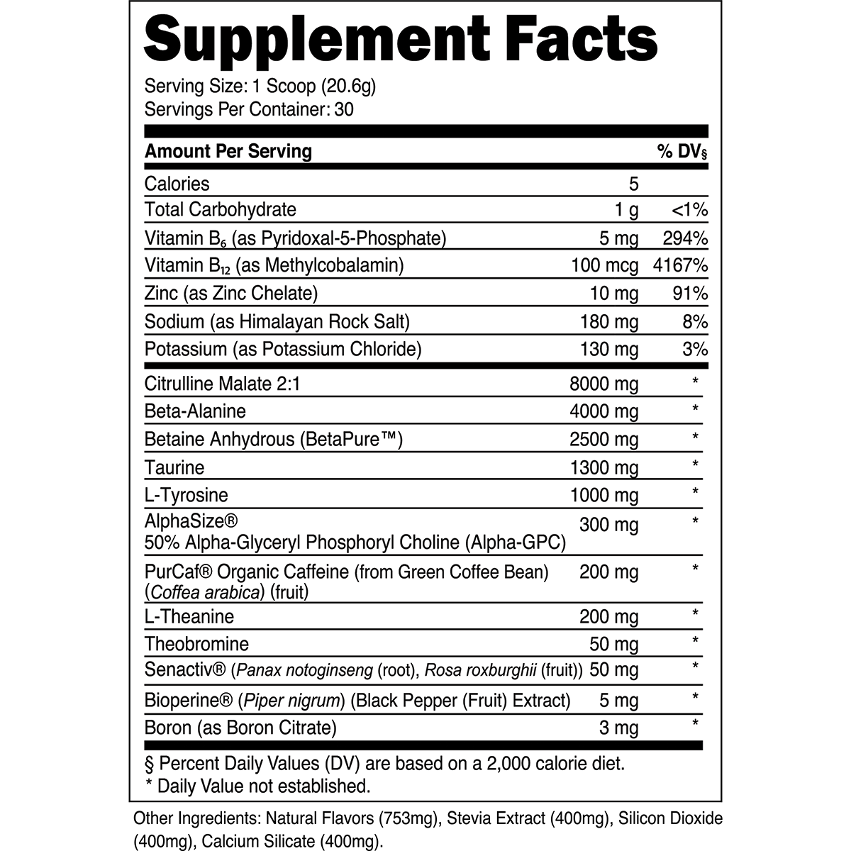 Bulk Pre-Workout