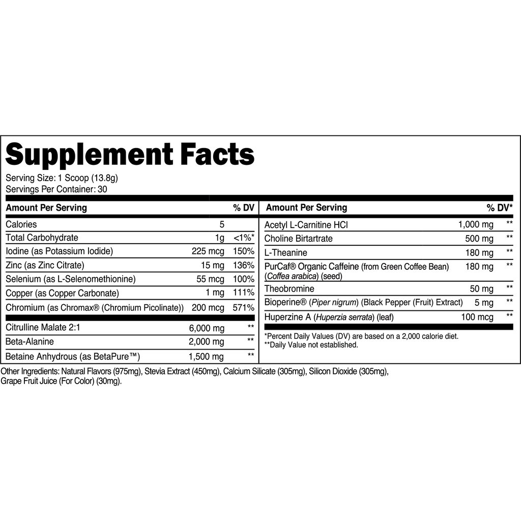 Lean Pre-Workout