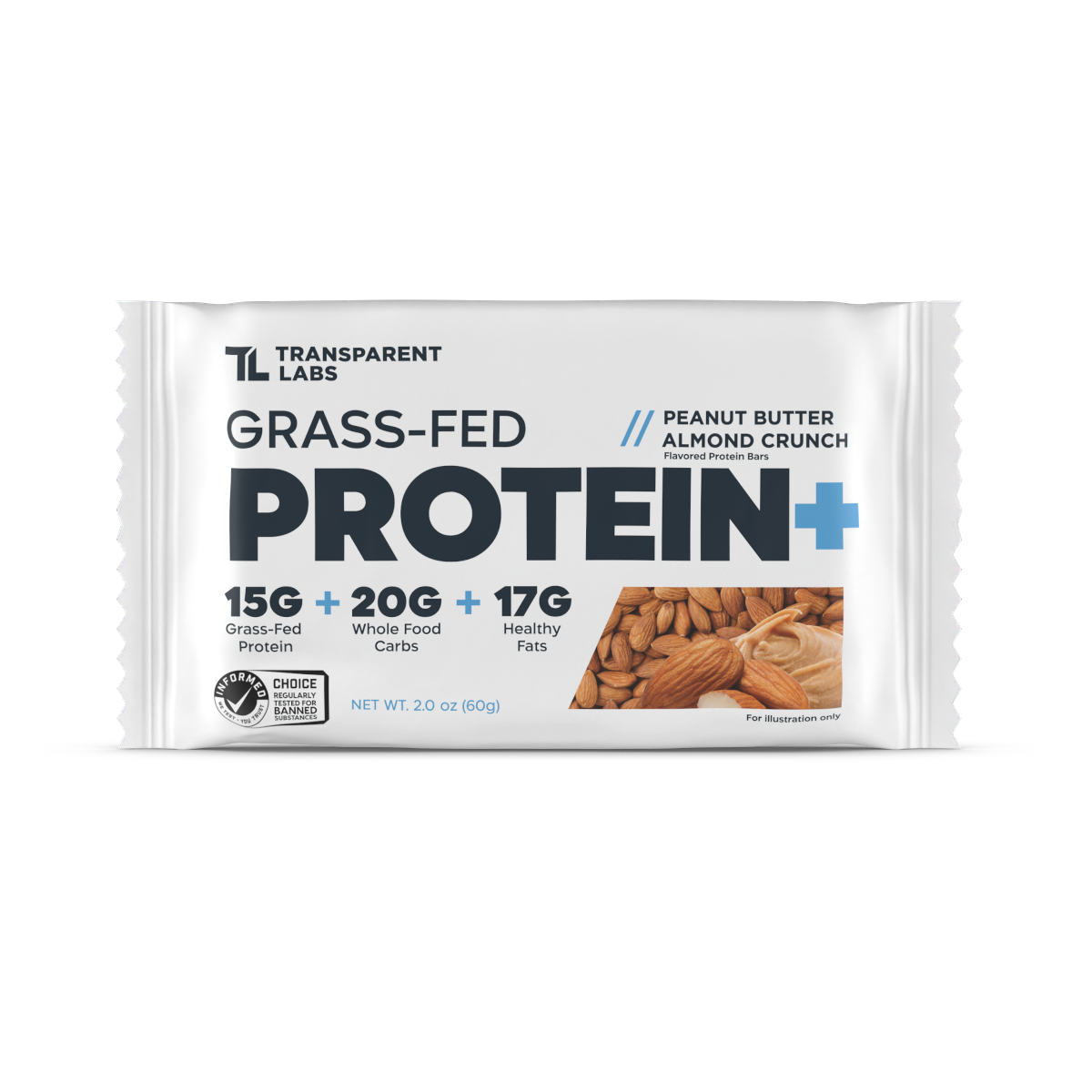 Peanut Butter Almond Crunch-12 Bars
