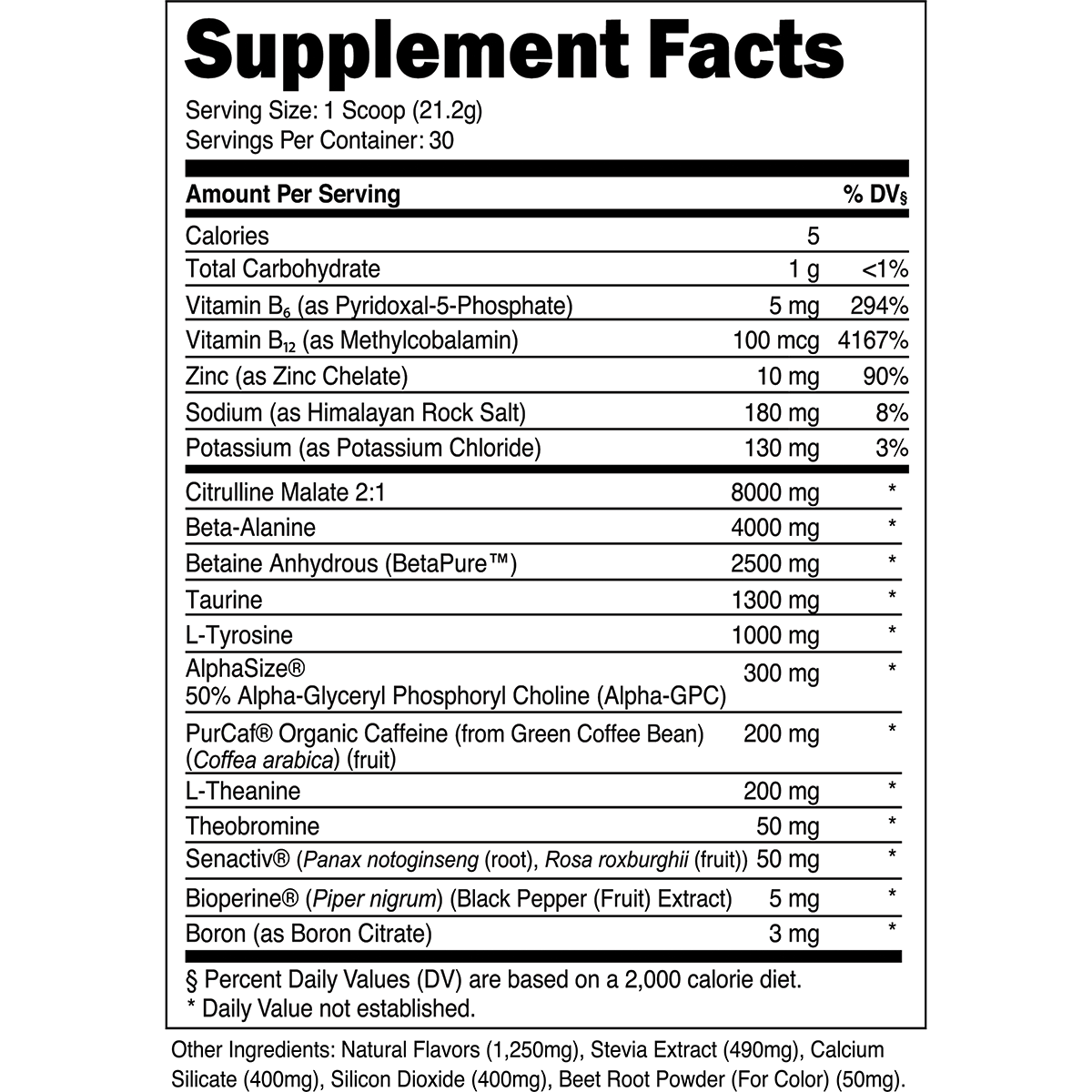 Bulk Pre-Workout