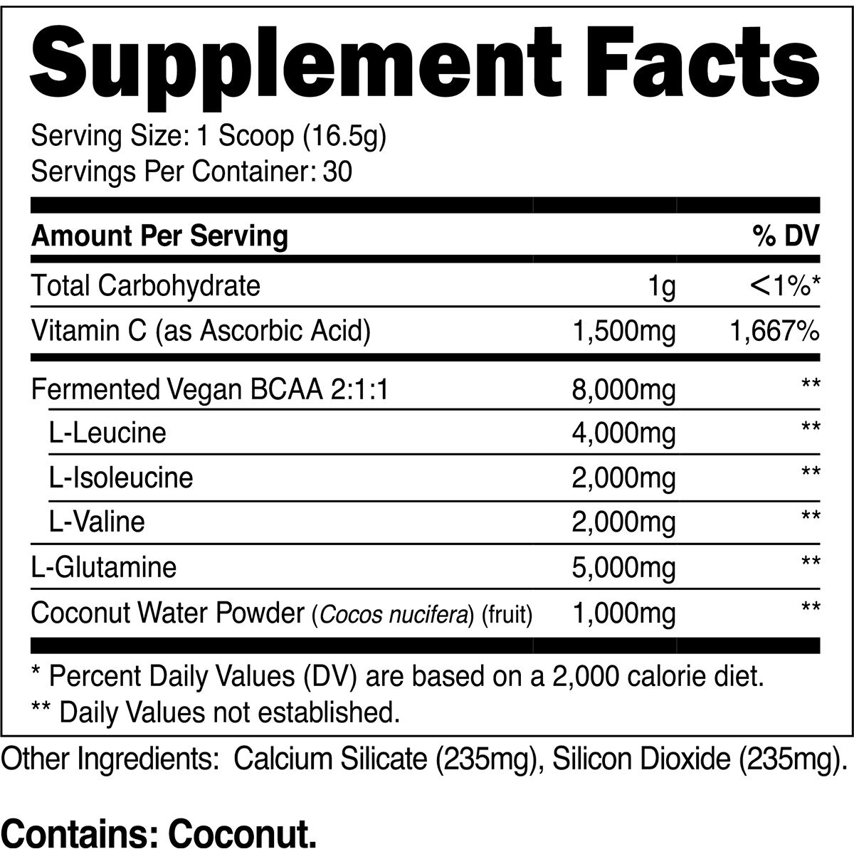 BCAA Glutamine