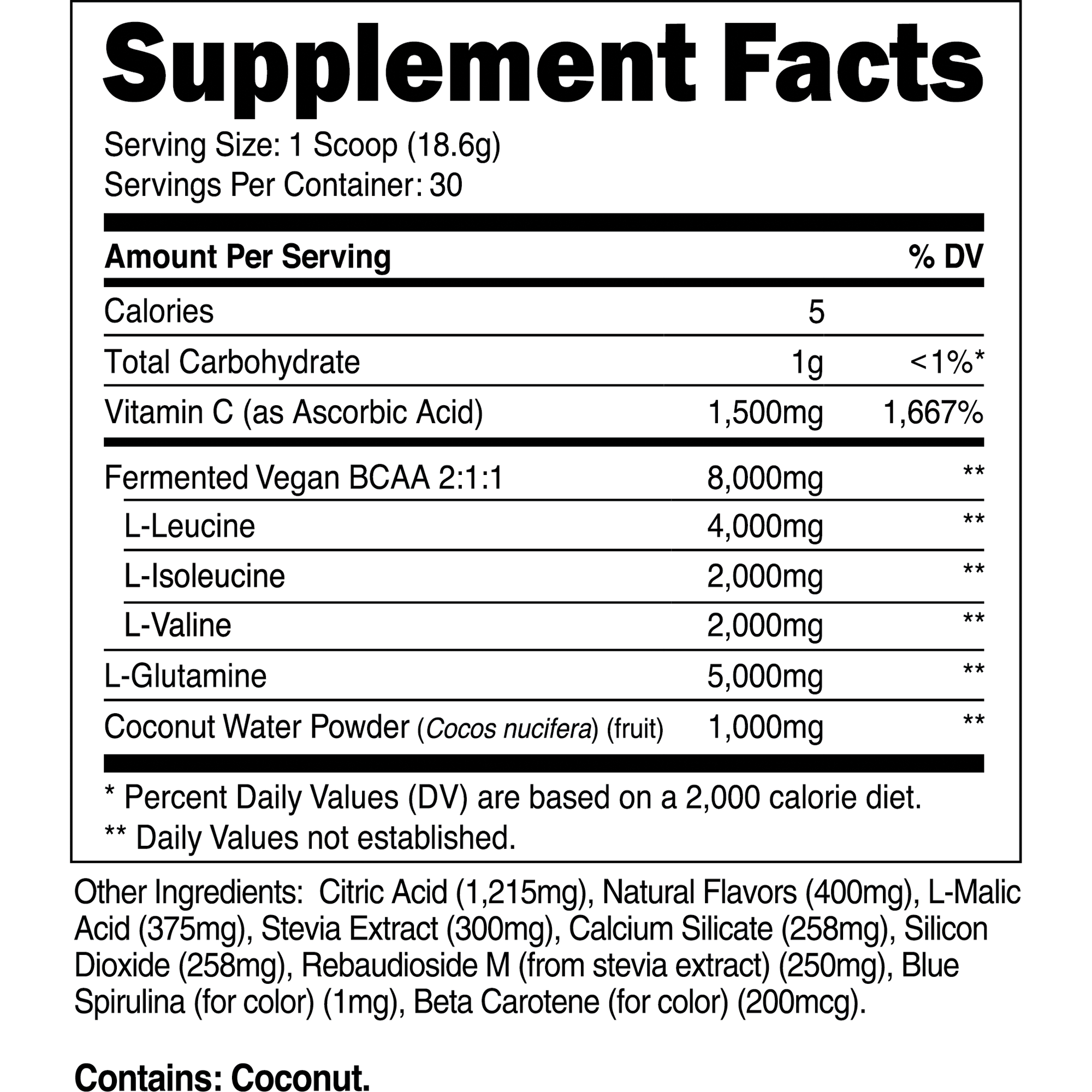 BCAA Glutamine