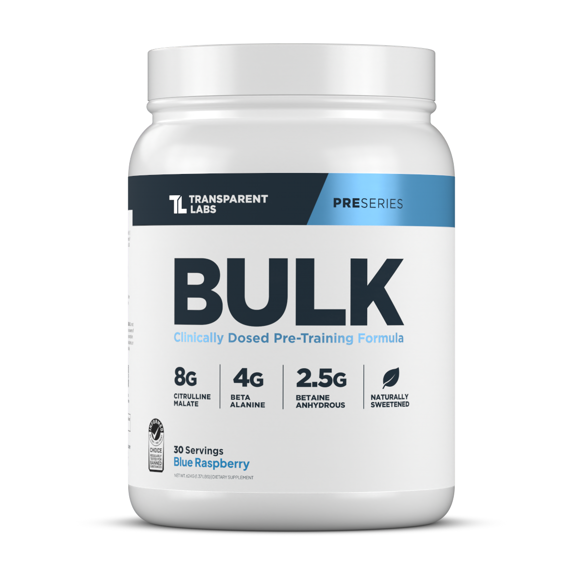 30 Servings-Blue Raspberry