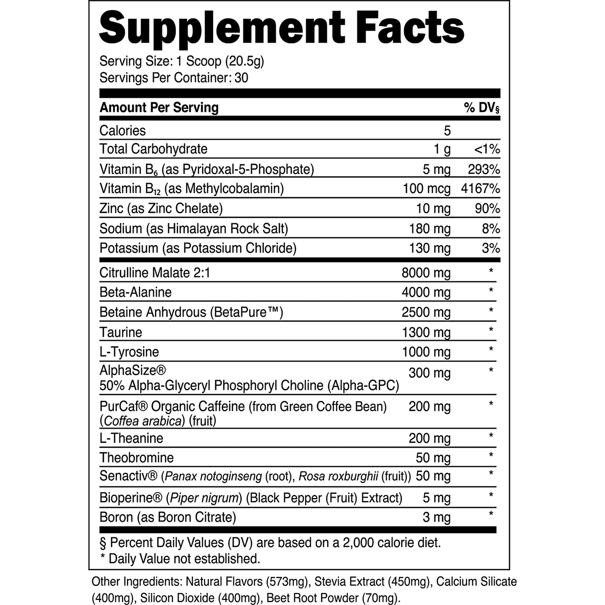 Bulk Pre-Workout