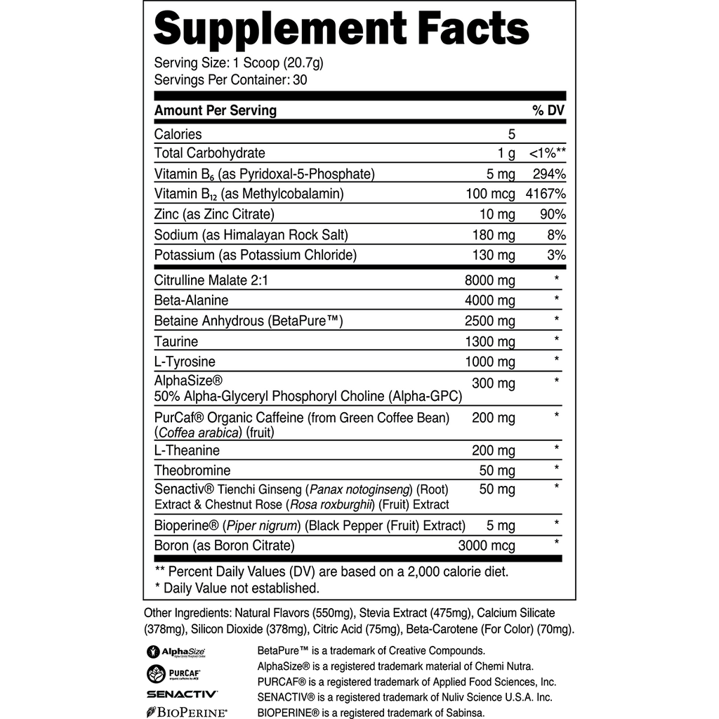 Bulk Pre-Workout