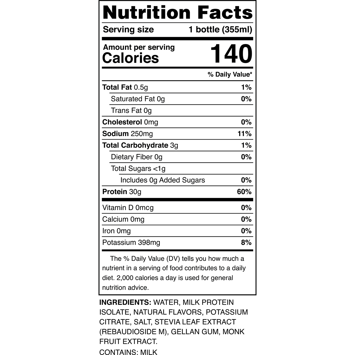 Grass-Fed Protein Shake