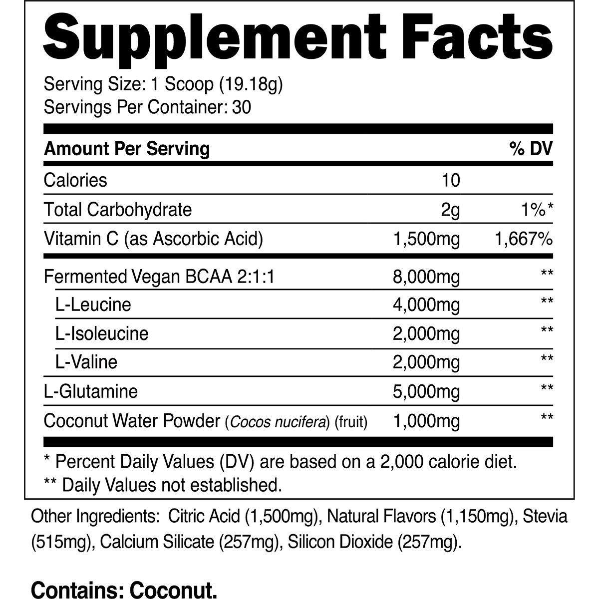 BCAA Glutamine