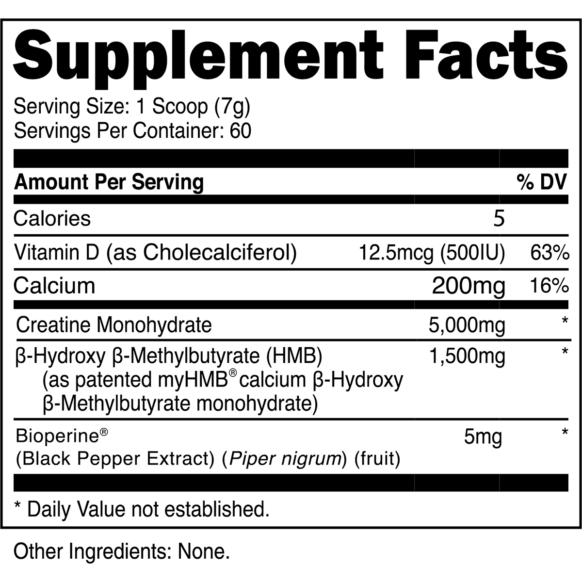 Creatine HMB