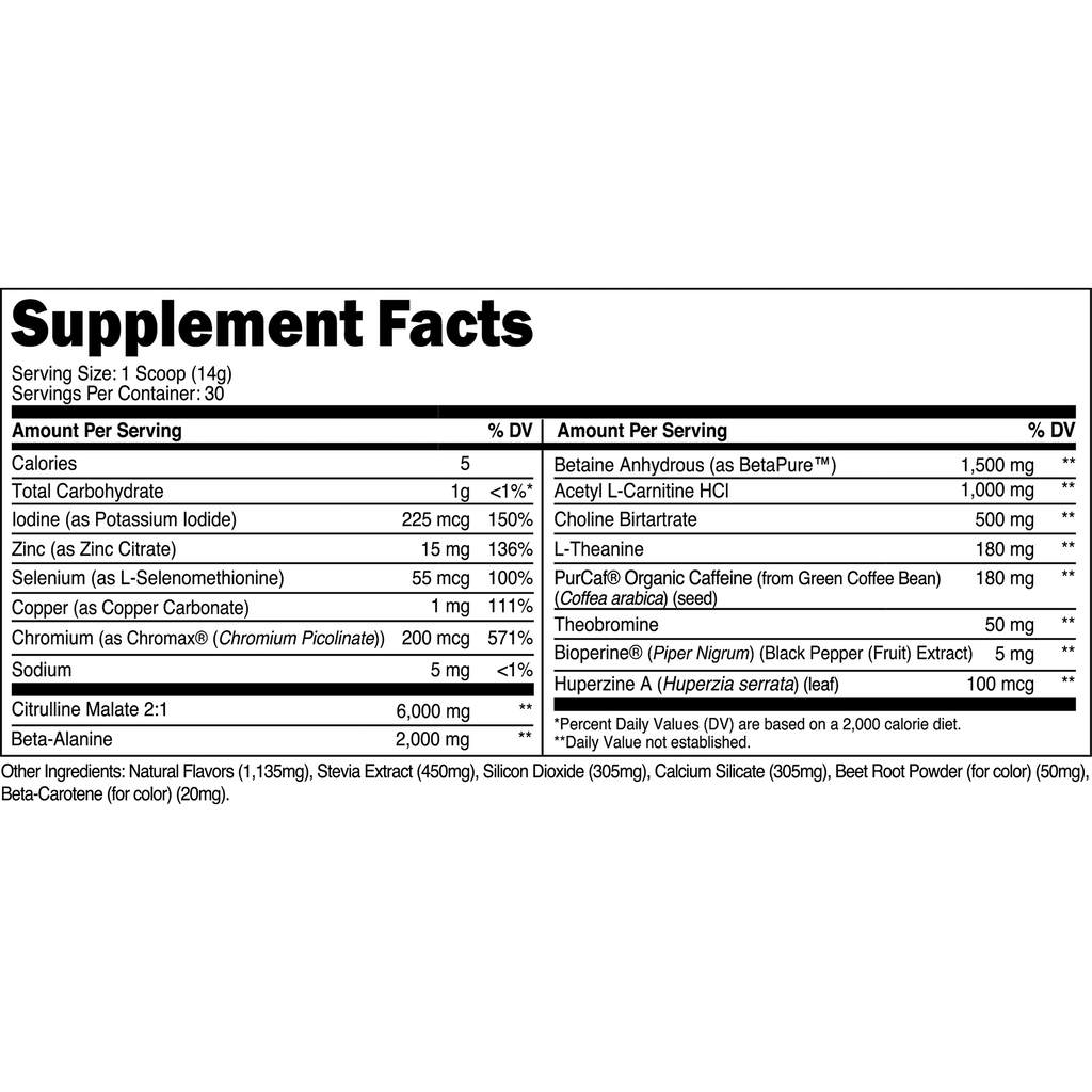 Lean Pre-Workout