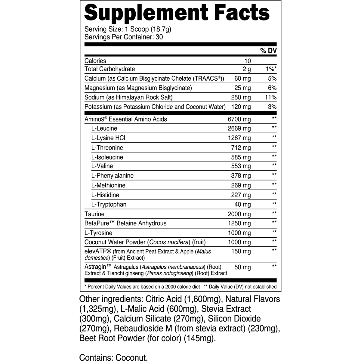 30 Servings-Strawberry Lemonade
