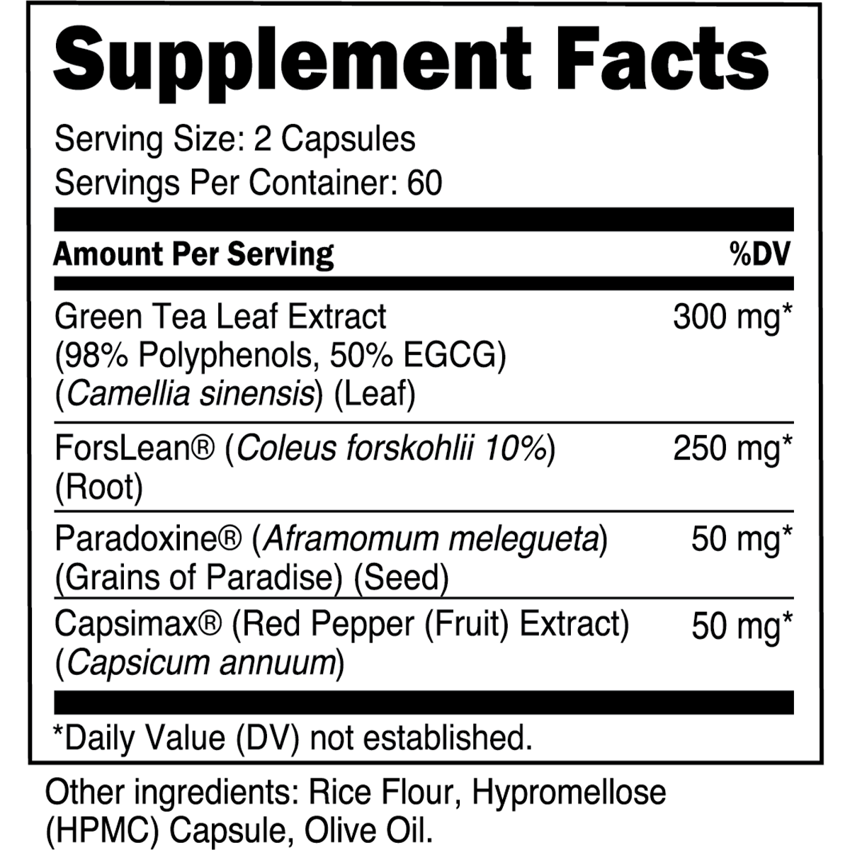 60 Servings