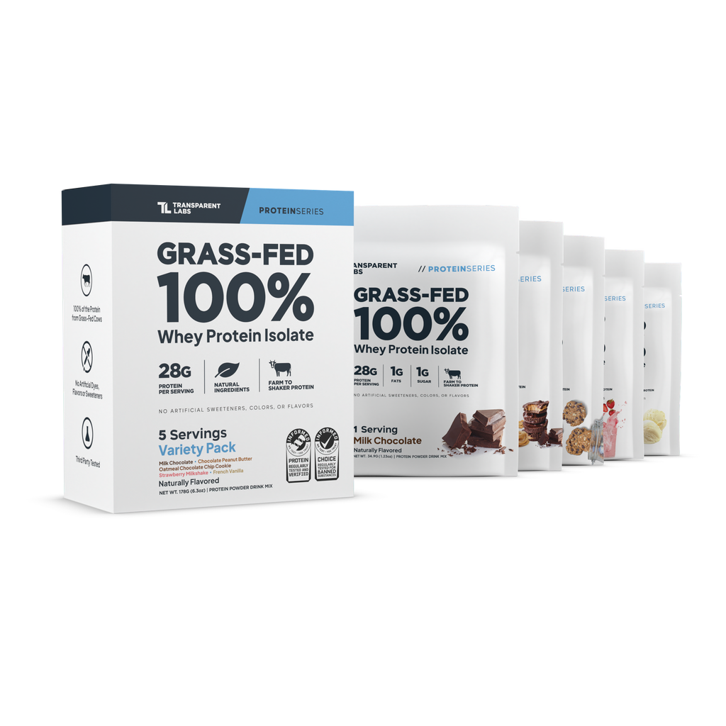 Whey Protein Isolate - 5 Serving Variety Pack
