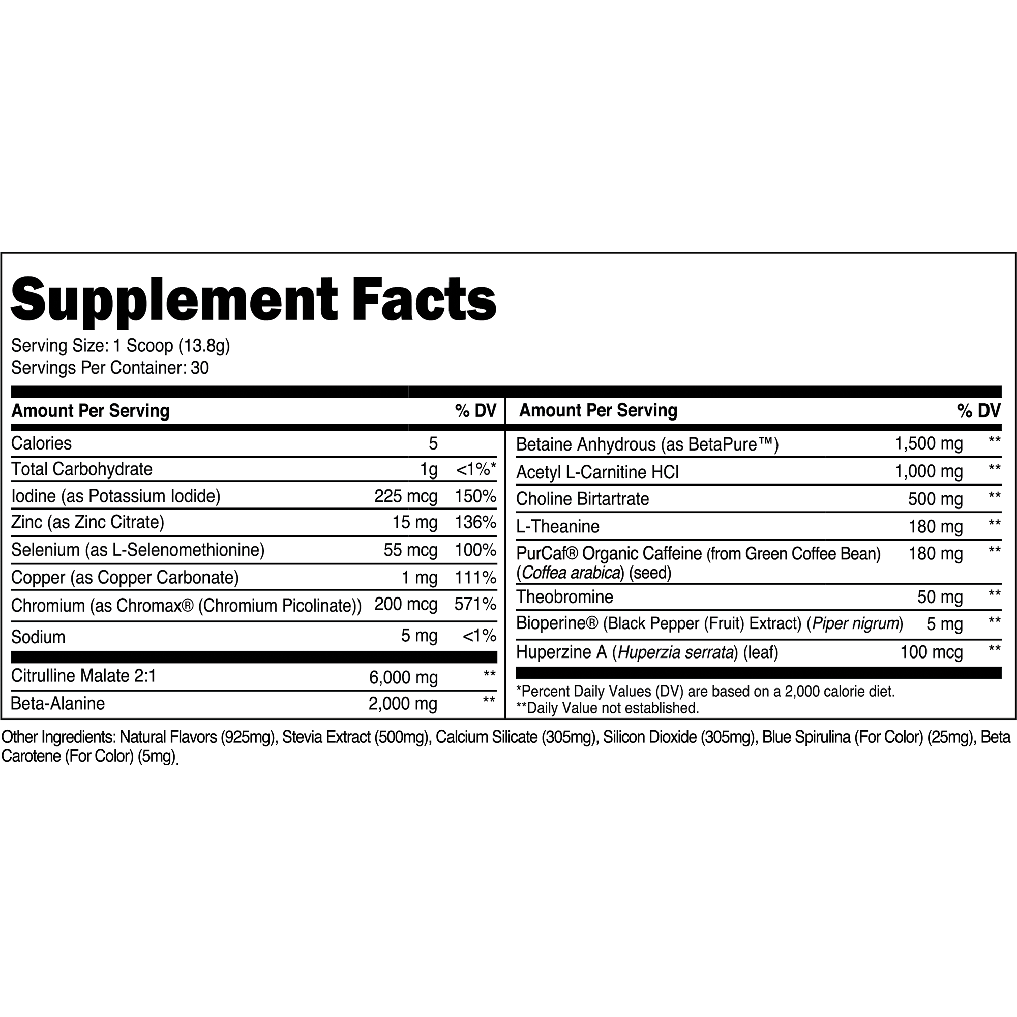 Lean Pre-Workout