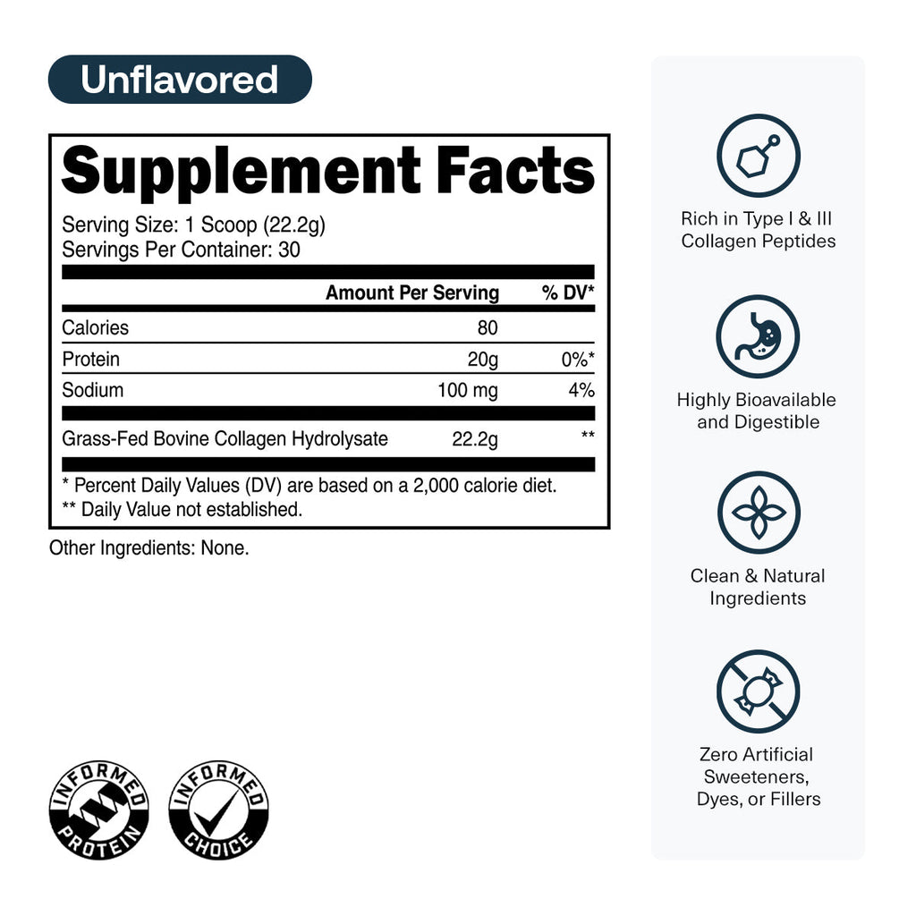 30 Servings-Unflavored