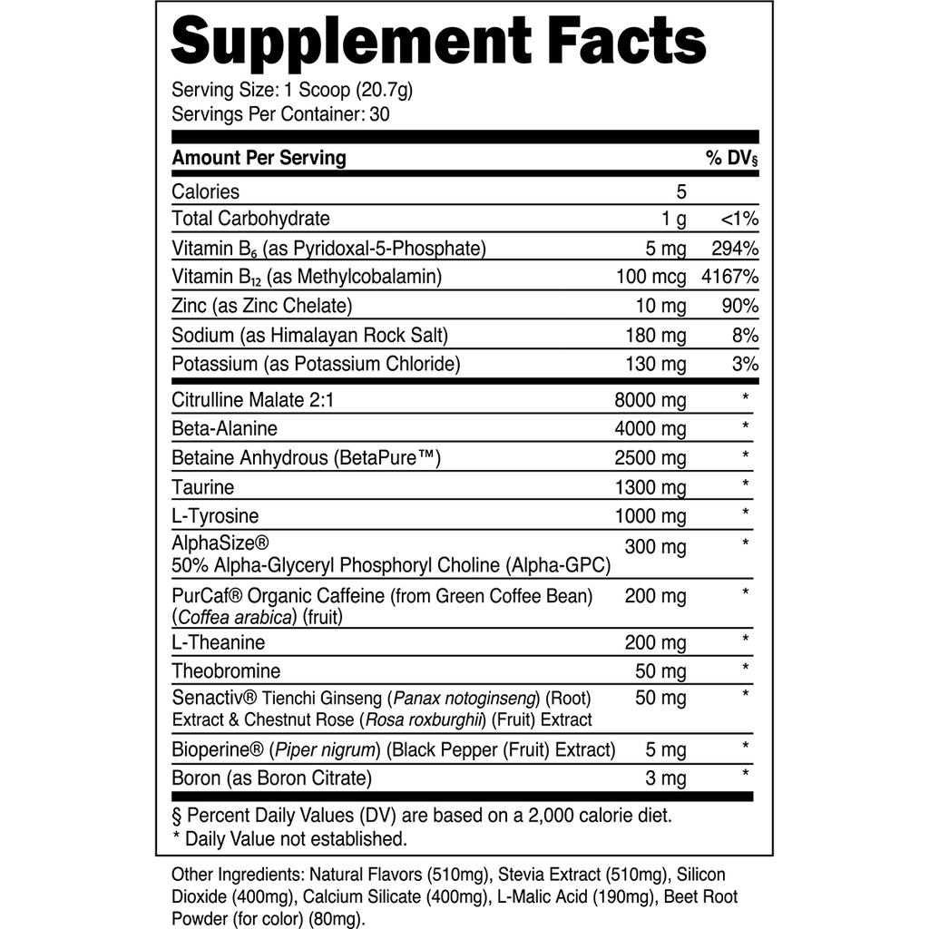 Bulk Pre-Workout