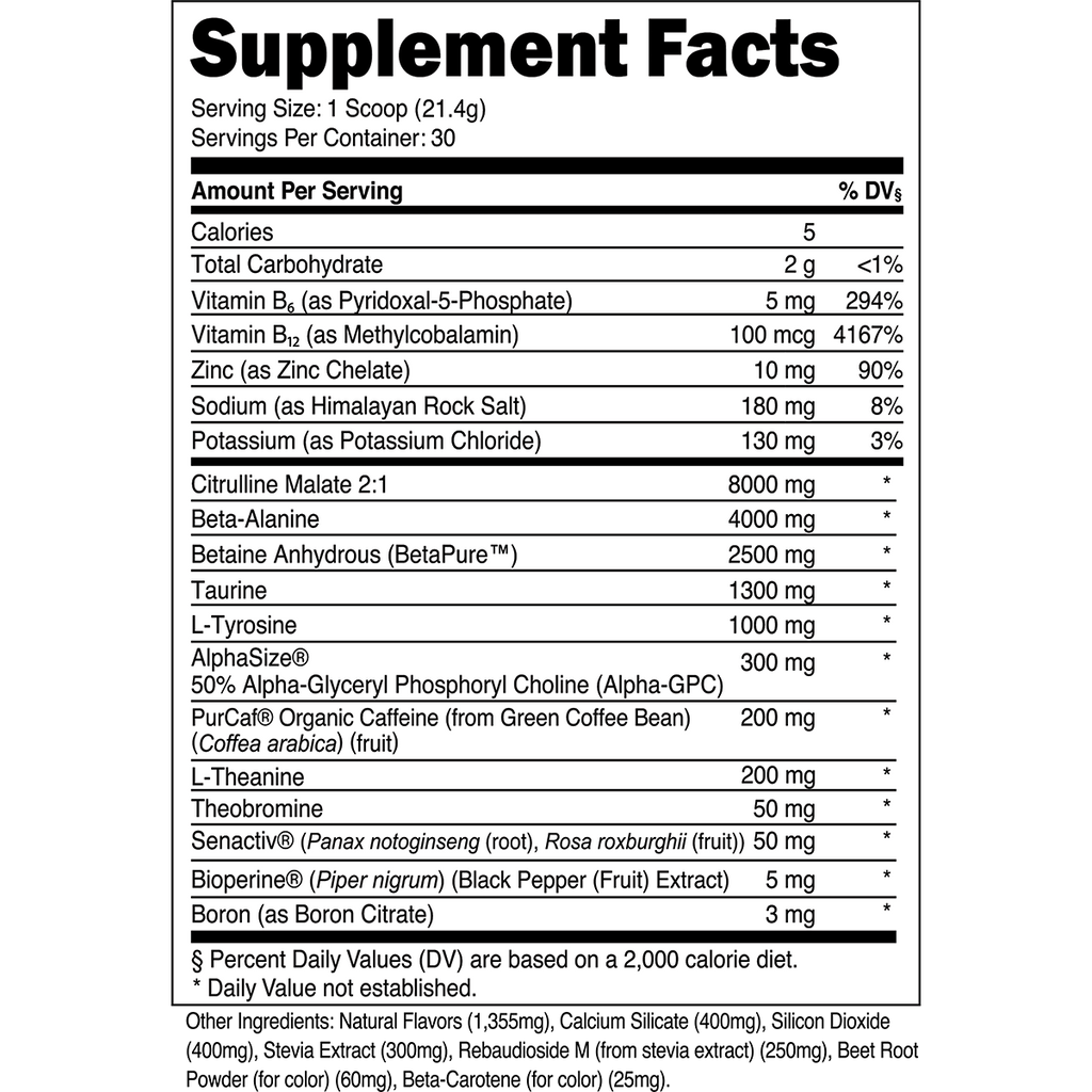 Bulk Pre-Workout