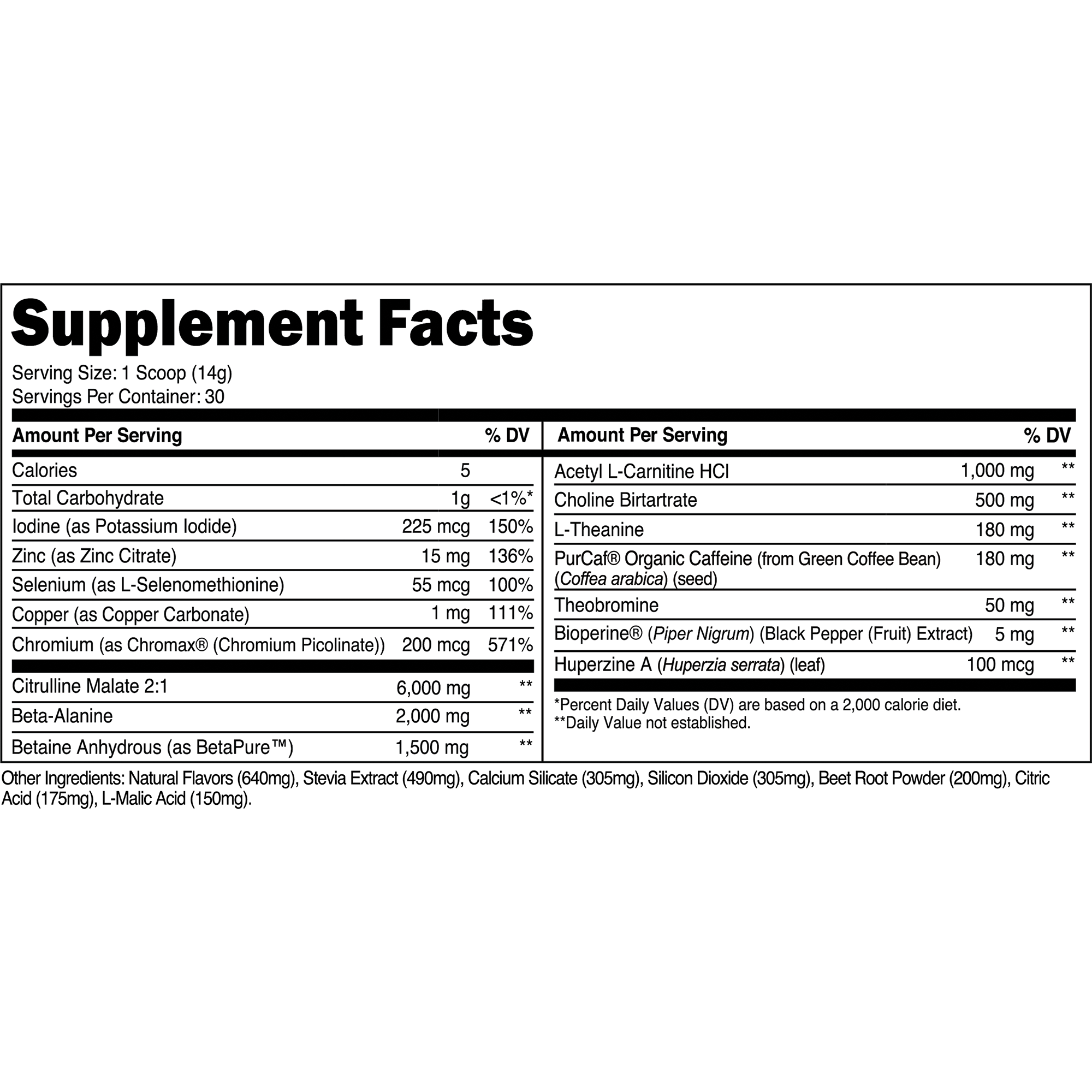 Lean Pre-Workout