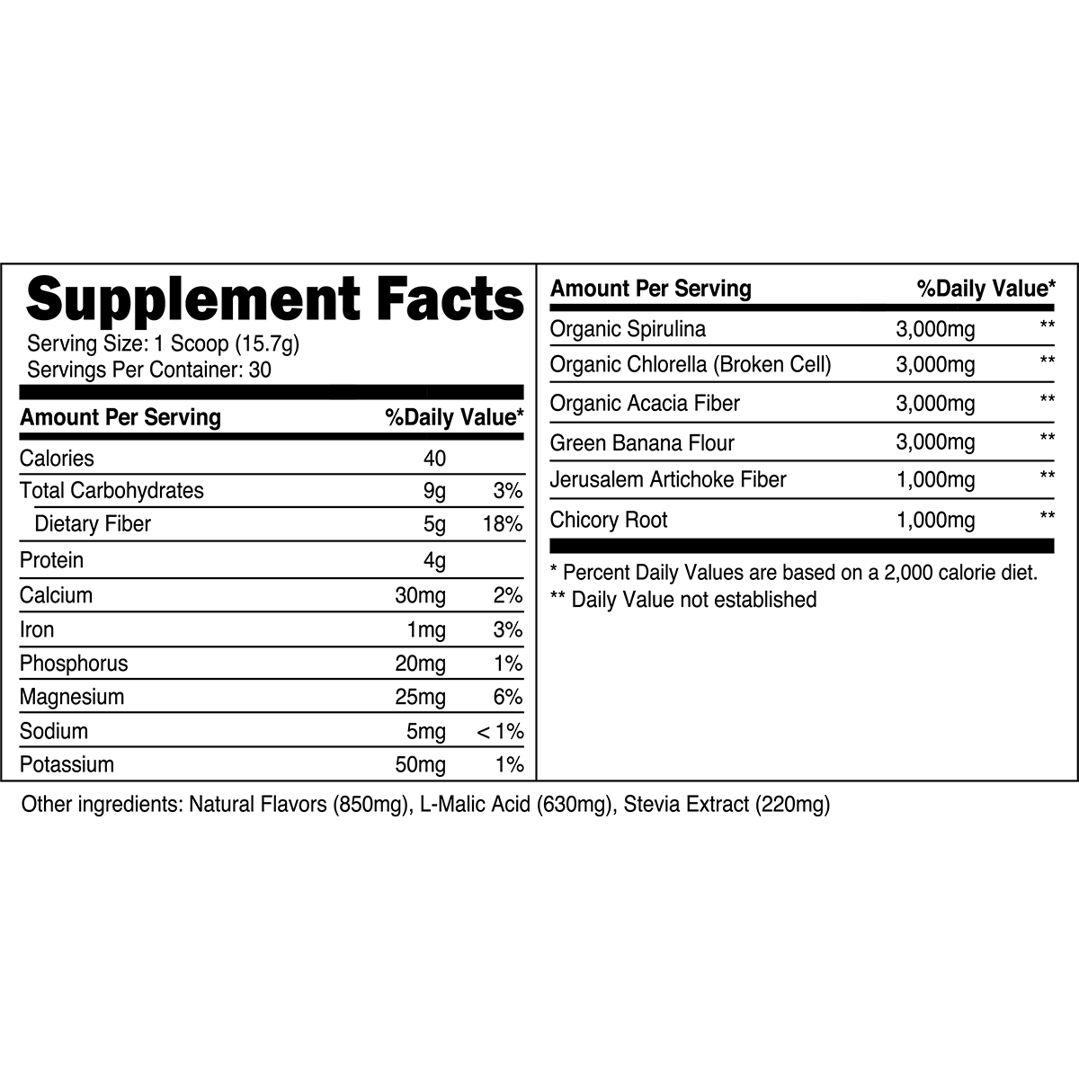 30 Servings-Pineapple Coconut