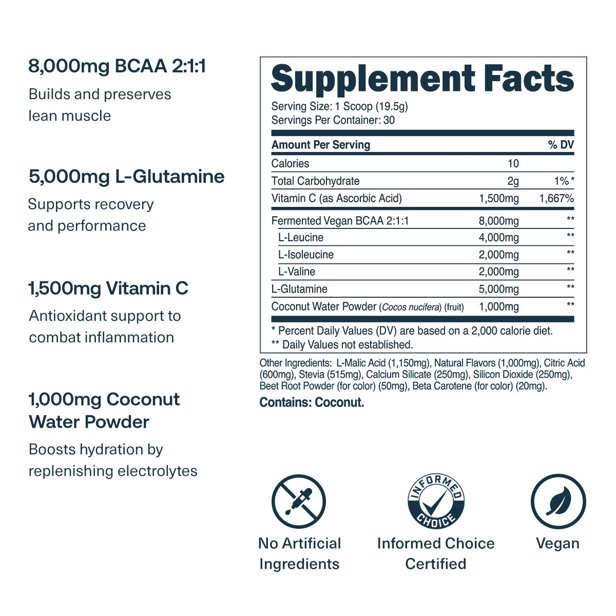 30 Servings-Tropical Punch