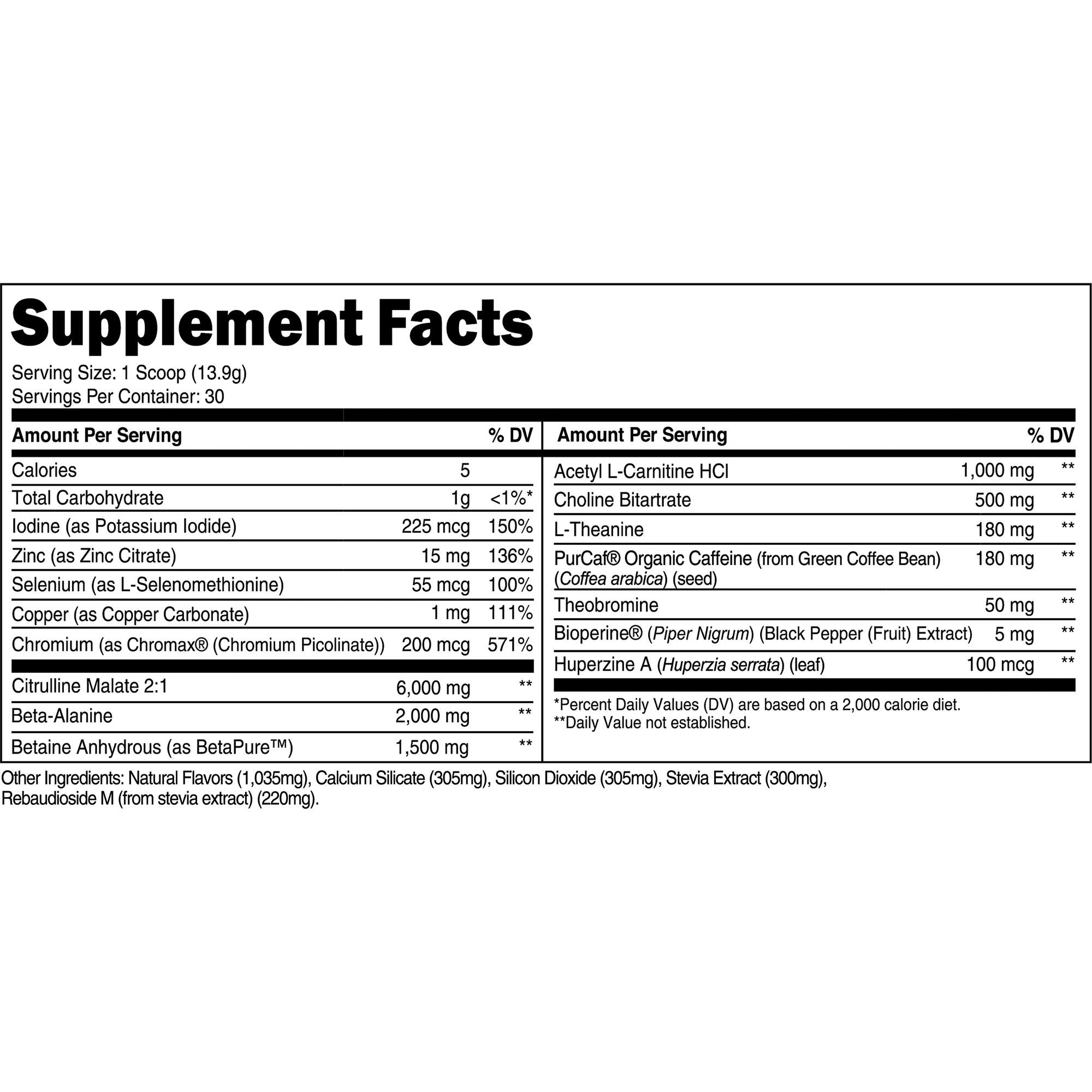 Lean Pre-Workout