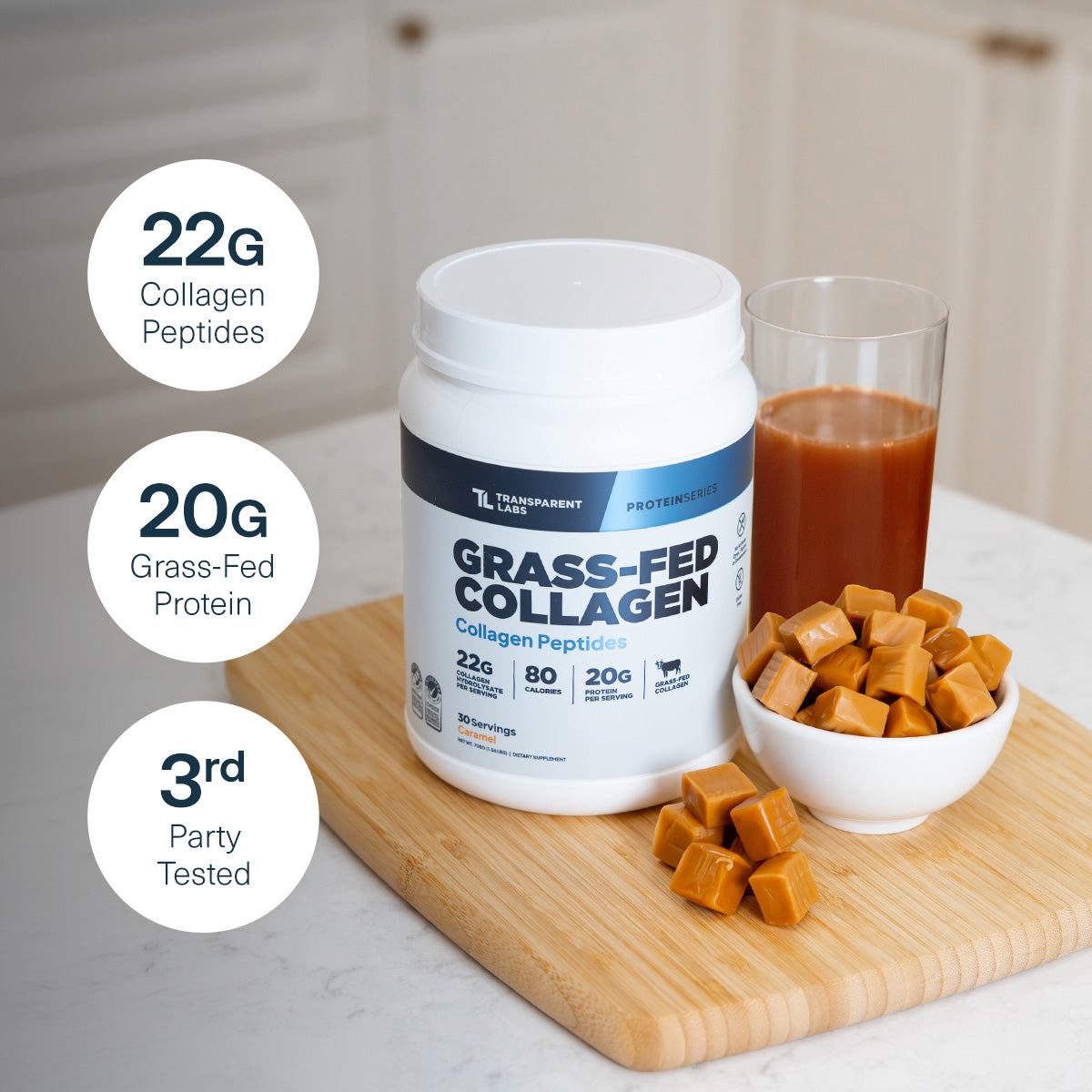 30 Servings-Caramel